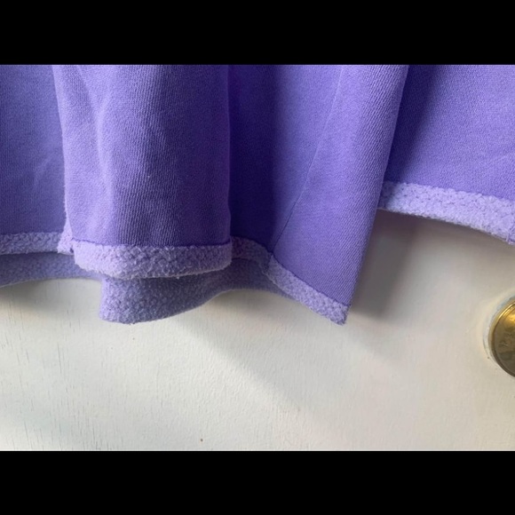 Purple seahorse carb turtle cardigan sweater button up pink orange turquoise - Picture 7 of 10